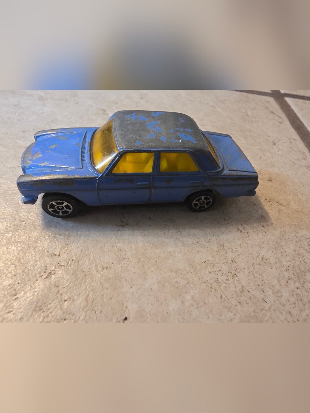 Vintage Corgi Juniors Mercedes-Benz 240D Diecast Toy Car – Blue Model